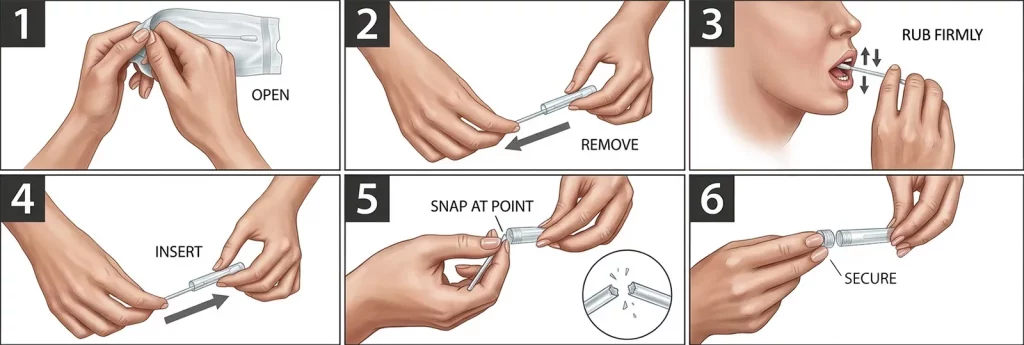 buccal swab collection techniques & best practices